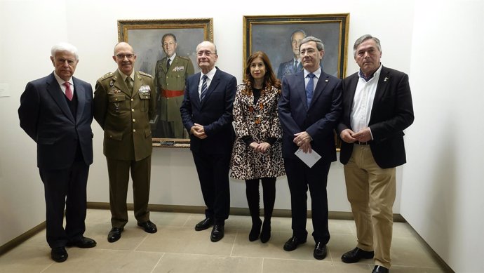 Exposición de retrados de jefe de Estado Mayor de Defensa en Museo Revello