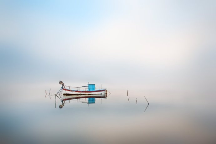 Barca de Miguel Planells, fotografía ganadora de F. Aquae en 2017
