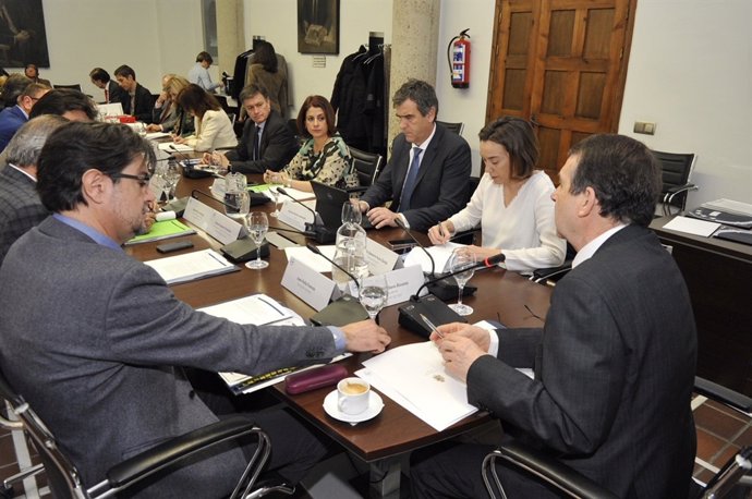 Gamarra en la reunión de la FEMP