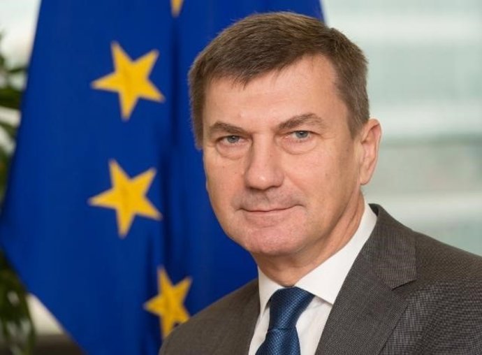 Andrus Ansip,  vicepresidente de la Comisión Europea