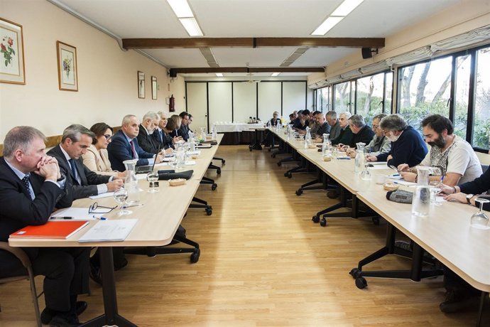 Mesa del plan estratégico de Navantia 201