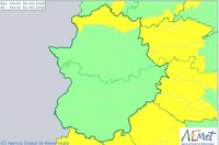 El norte de la provincia de Cáceres, en aviso amarillo por lluvias este miércoles