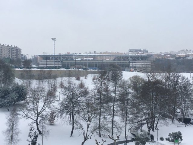 NIEVE EN OVIEDO