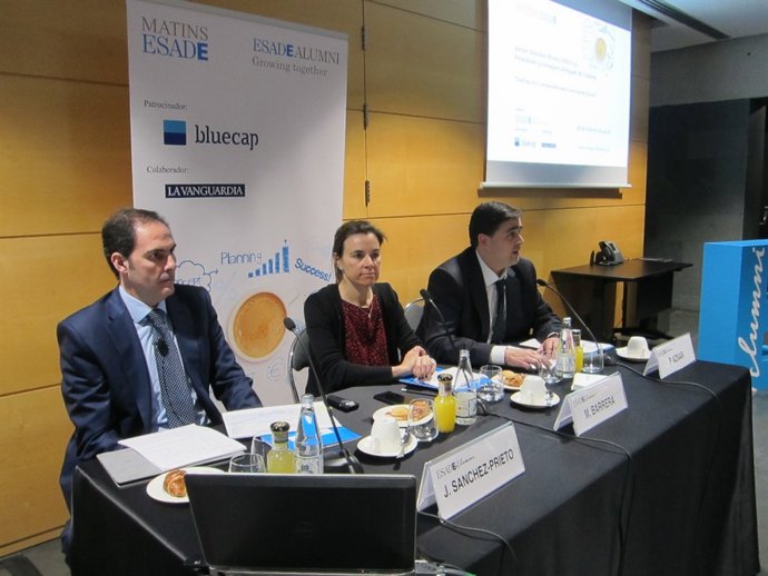Conferència del president de Vueling J.Sánchez-Prieto                          