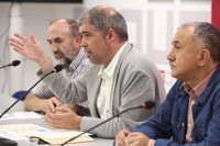 Unai Sordo (CCOO) y Pepe Álvarez (UGT) participarán este jueves en una asamblea en València por la huelga del 8M