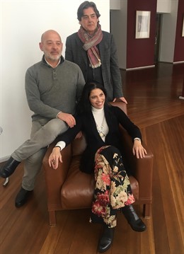 Valladolid.- Carlos Aragón (i), Vivica Genaux y José María Viteri.