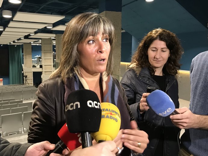 Núria Marin, alcaldessa de l'Hospitalet de Llobregat 