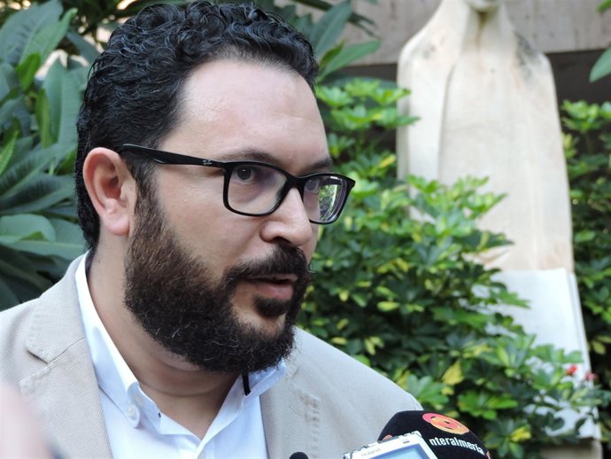 El concejal del PSOE en Almería Cristóbal Díaz