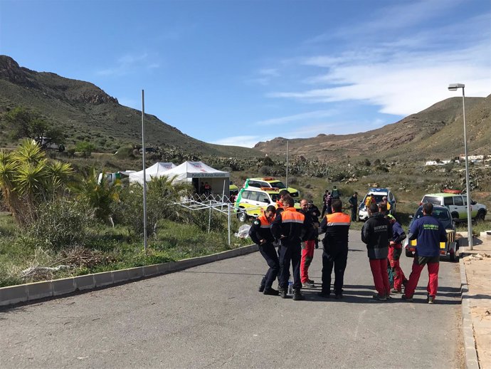 Búsqueda de un niño desaparecido en Níjar (Almería)