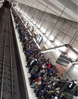 Retrasos en Metro Bilbao