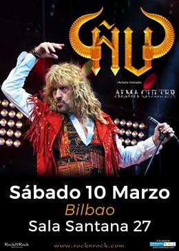 CARTEL DEL CONCIERTO EN BILBAO