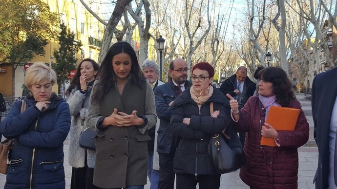 Begoña Villacís, portavoz de Ciudadanosn en Puente de Vallecas (Madrid)