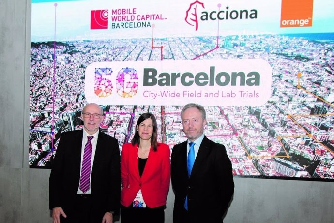 Acuerdo entre Acciona, Mobile World Capital Barcelona y Orange
