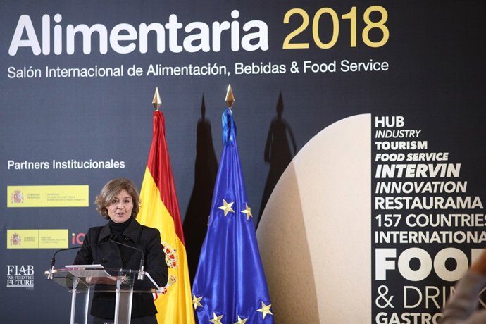 Isabel García Tejerina presenta la nova edició d'Alimentaria
