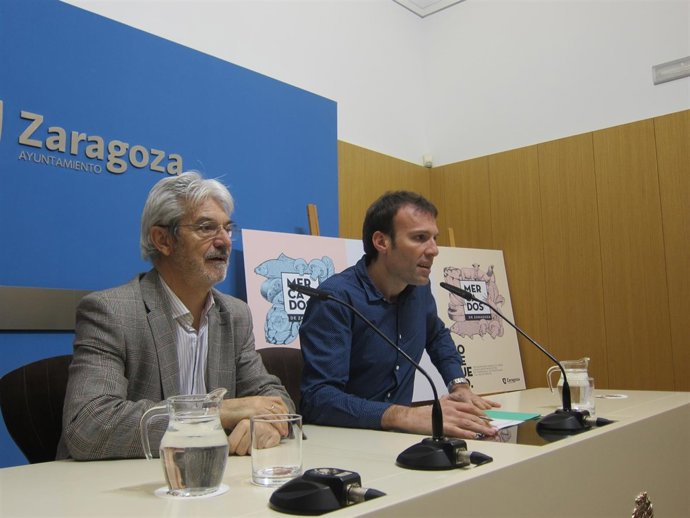 Presentación del nuevo logo de los mercados de Zaragoza