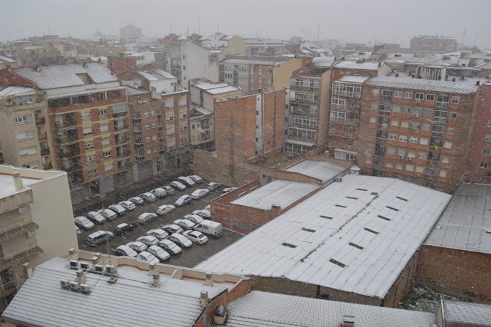 Nieve en Lleida
