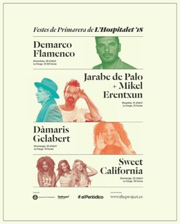 L'Hospitalet convidarà a Mikel Erentxun i Xarop de bastó