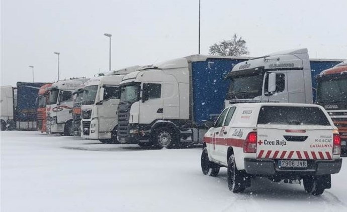 La Creu Vermella realitza més de 200 assistències en l'ona de fred
