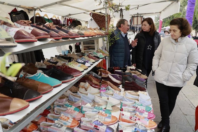 Armengol en la inauguración de los actos del 1 de marzo esta mañana