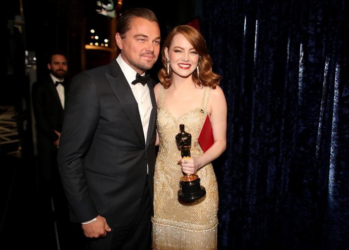 Leonardo DiCaprio y Emma Stone