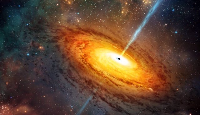 Blazares lanzan chorros desde los agujeros negros en sus centros