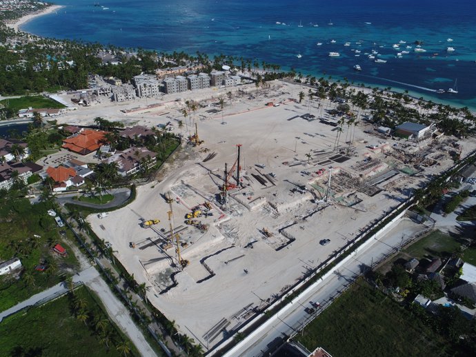 Terrenos sobre los que descansará el nuevo 'resort' de Lopesan en Punta Cana
