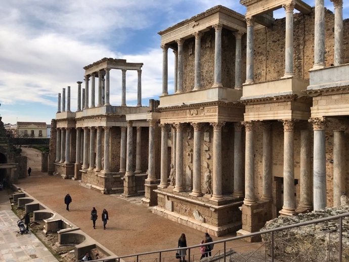 Teatro romano de Mérida. 