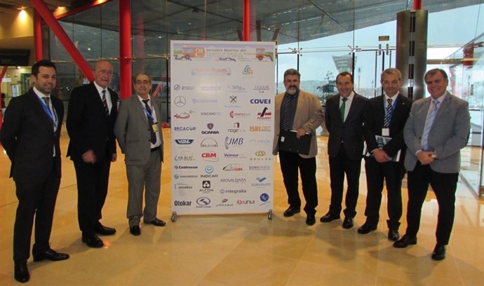 Inauguración de las jornadas de transporte en Málaga 