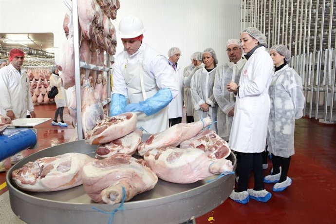 Jamones Albarracín finaliza la cuarta fase del secadero de jamones en Platea