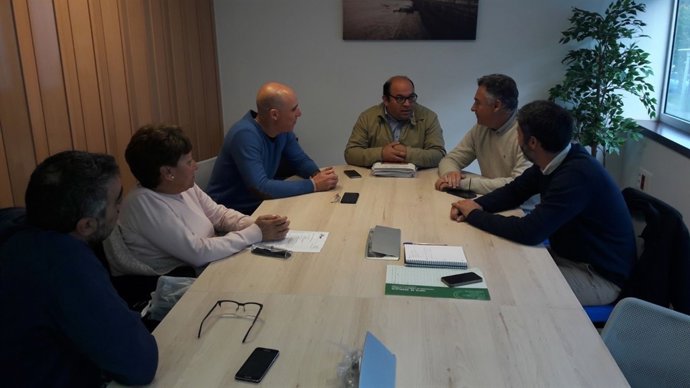 Reunión de la Delegación territorial de Vivienda con Fegadi