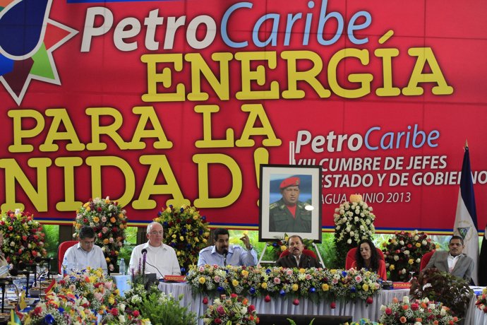 Reunión Petrocaribe en Managua