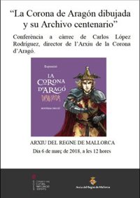Carlos López pronunciará la conferencia 'La Corona de Aragón dibujada' invitado por el Arxiu del Regne de Mallorca