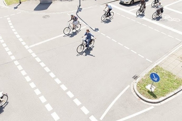 Ciutat sostenible amb bicicletes