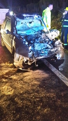 Accidente de tráfico en Oza-Cesuras.