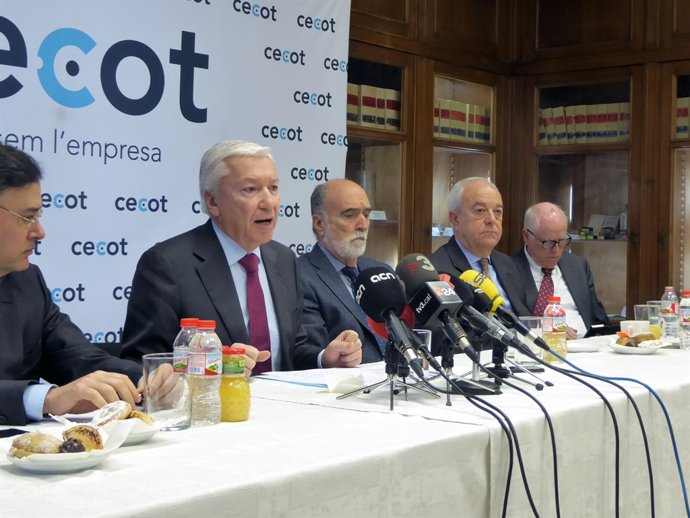 El president de Cecot, Antoni Abad