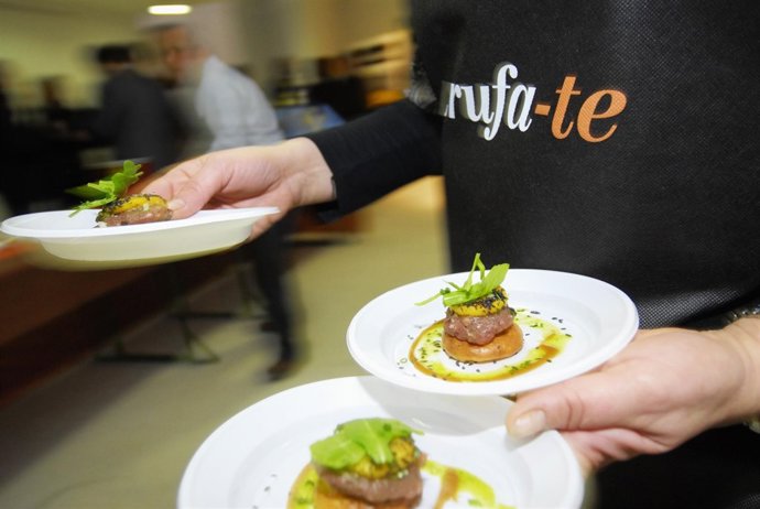 Tapas de la iniciativa Trufa-te, de la Diputación de Huesca