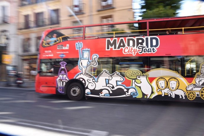 Autobús turístico de Madrid, turismo, turista, turistas