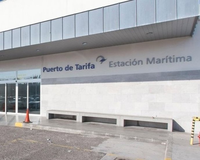 Imagenn de acceso del puerto de Tarifa