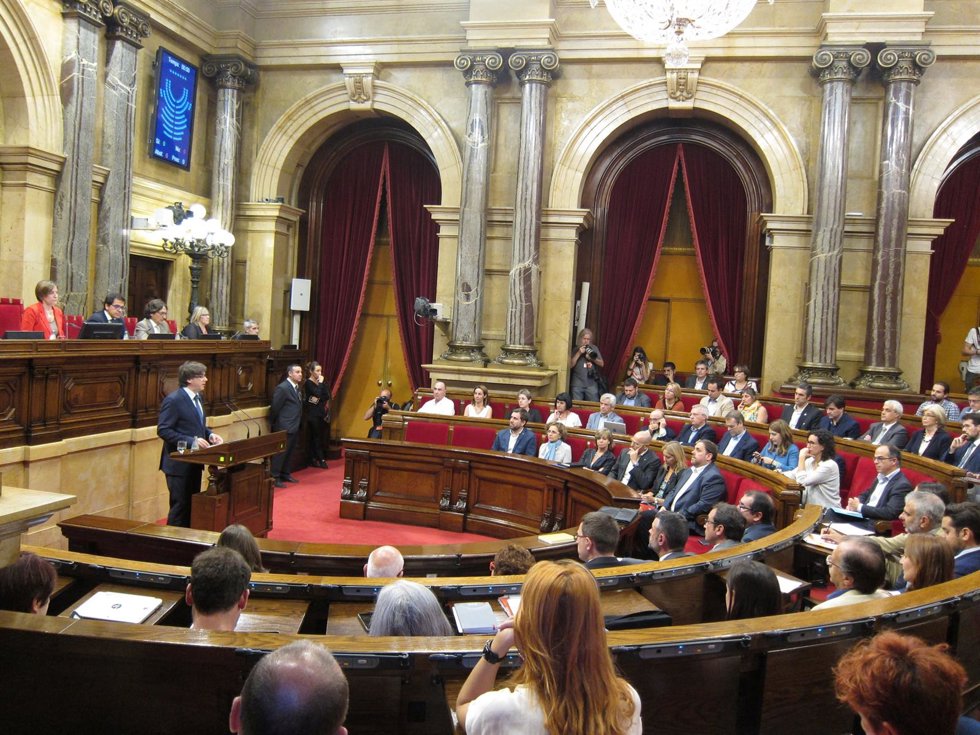 El presidente de la Generalitat, Carles Puigdemont