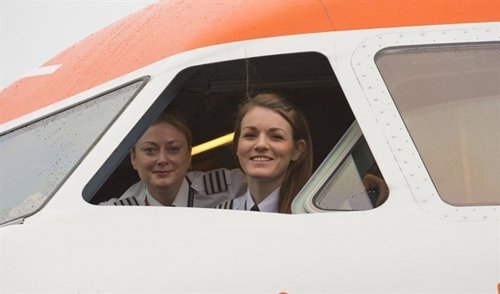Mujeres piloto en easyJet