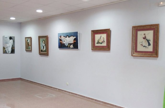 Exposición con obras de mujeres que se podrá visitar en Sádaba 