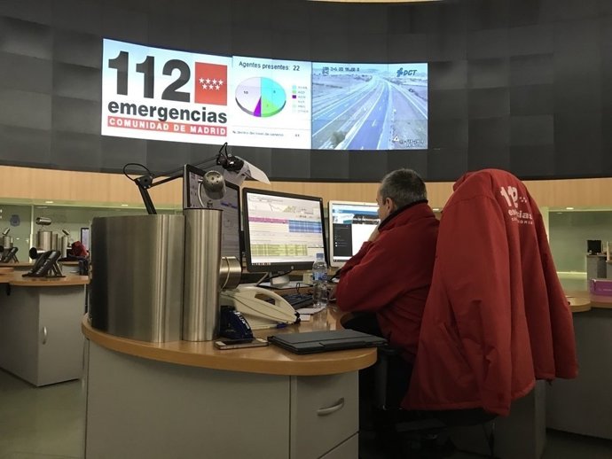 Trabajador de 112 Comunidad de Madrid 