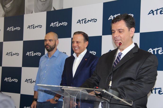 Inauguración del nuevo centro de relación con clientes de Atento en Sao Paulo