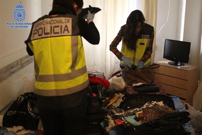 Imagen del registro de los agentes en la vivienda
