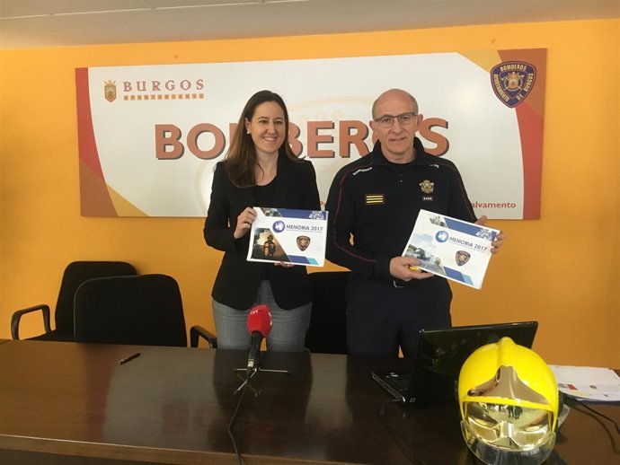 Gema Conde y Julio Estébanez.