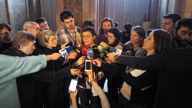 La diputada de la CUP Natàlia Sànchez