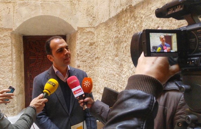 El portavoz de C's en Sevilla, Javier Millán