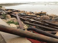 PSOE-A urge ayudas al Gobierno para paliar los daños del temporal en el litoral andaluz