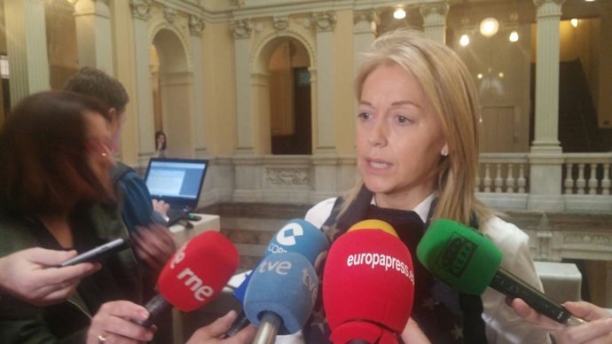 La presidenta de Foro Asturias, Cristina Coto