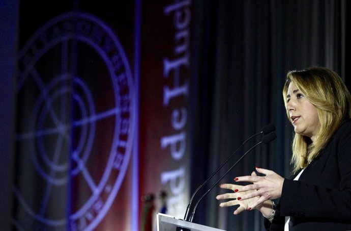 La presidenta de la Junta de Andalucía, Susana Díaz. 